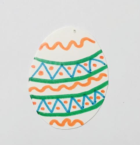 White-egg-orange-green-zigzag-IMG 3737